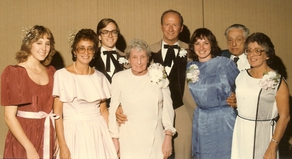 Nov 3, 1984 - My 2nd wedding:  Lisa Shannon, Mary (Bellizia) West, Darrell Shannon, Gratia Bellizia, Charles West, Judith (Bellizia) Grande 64, John Bellizia 27, Heidi (Bellizia) Yehling 55  Submitted by Mary Bellizia
