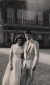Diane Anders & Jimmy Plunkett Jr High East Graduation 1957